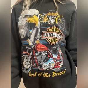 Real vintage 90s Harley Davidson Sweater